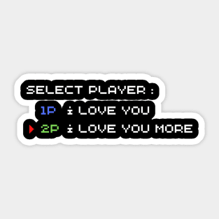 Select Player Sticker